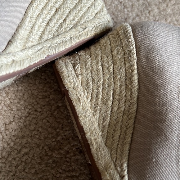 J.Crew cream color wedges worn once - Picture 4 of 6